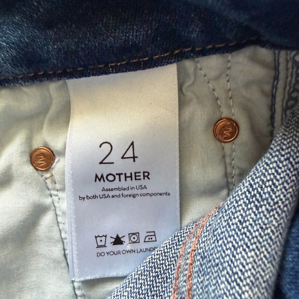 MOTHER jeans Looker Skinnny Size 24 - Picture 8 of 11
